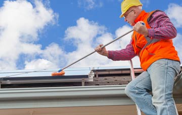 Barton St David soft wash roof cleaning